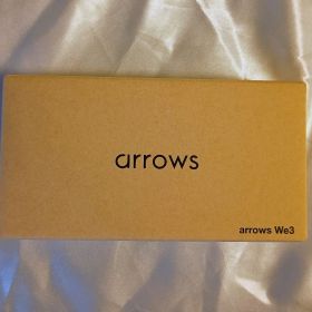 最新機種 新品未使用 arrows We3 F-52G SIMフリー スマホ 黒