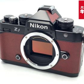 【中古】 【美品】 ニコン Zf ボディ ブラック プレミアムエクステリア張替済み ボルドーレッド