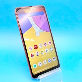 SIMロック解除済！6061008D【美品】Galaxy A21/SC-42A(レッド)
