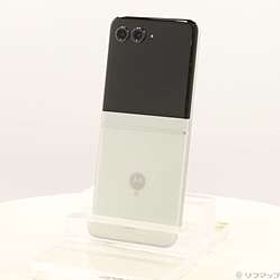 〔中古品〕 motorola razr 60 512GB ライトスカイホワイト PB8E0002JP SIMフリー ［6.9インチ/3.6インチ有機EL／MediaTek Dimensity 7400X／RAM:12GB／ナノSIM&eSIM］〔中古品〕 motorola razr 60 512GB ライトスカイホワイト PB8E0002JP SIMフリー ［6.9インチ/3.6インチ有機EL／MediaTek Dimensity 7400X／RAM:12GB／ナノSIM&eSIM］