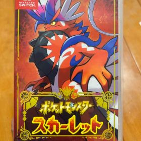 【美品】Nintendo Switch ポケットモンスター スカーレット