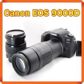 Canon EOS 9000D 一眼レフカメラ スマホ転送 ダブルレンズセット