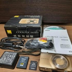 Nikon COOLPIX S6300 動作確認済 エレガントゴールド デジカメ