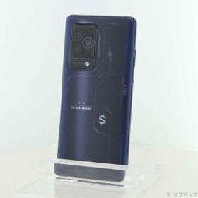 (中古)BLACKSHARK Black Shark 5 Pro 256GB ブラック SHARK KYUS-H0 SIMフリー(262-ud)