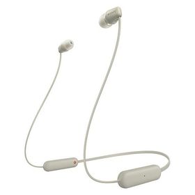 ソニー ワイヤレスステレオヘッドセット WIーC100 ベージュ 4548736133983 1セット(1個×1点)（直送品）