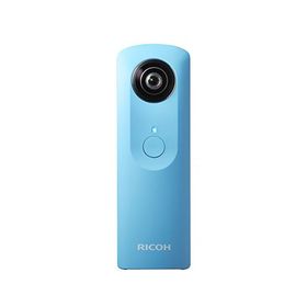 【整備済み品】 RICOH デジタルカメラ RICOH THETA m15 (ブルー) 全天球 360度カメラ 0910703