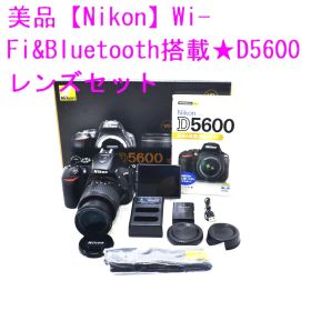 美品★Nikon D5600 Wi-Fi&Bluetooth搭載 スマホ転送★