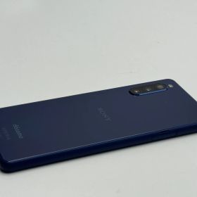 【中古B】Xperia 10 II SO-41A ブルー SIMフリー 白ロム