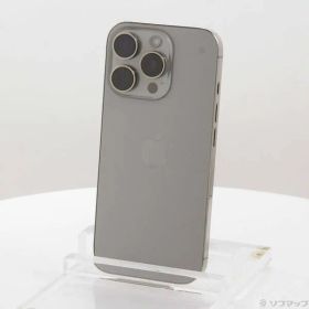 ソフマップ 〔中古品〕 iPhone16 Pro 256GB ナチュラルチタニウム MYN33J／A SIMフリー【262】