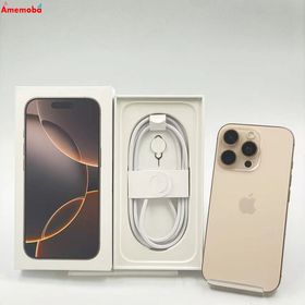 iPhone16 Pro 256GB デザートチタニウム MYN23J/A Apple版SIMフリー