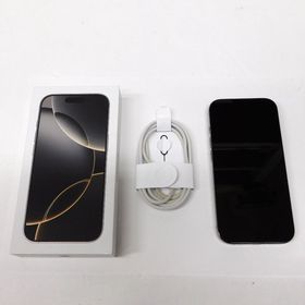 【質みなみ】■au■iphone16Pro 256GB MYN33J/A ナチュラル 〇■中古