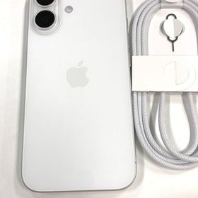 【モバイルBOX】電池100%SIMフリー iPhone16 128GB ホワイト