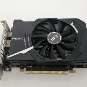 【中古】MSI GeForce GTX 1650 AERO ITX 4G OCV1 GTX1650/4GB(GDDR5)/PCI-E【広島本通】保証期間１週間