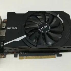 【中古】MSI GeForce GTX 1650 AERO ITX 4G OC GTX1650/4GB(GDDR5)/PCI-E【札幌】保証期間１週間