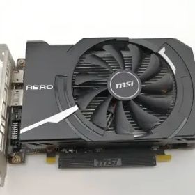 【中古】MSI GeForce GTX 1650 AERO ITX 4G OC GTX1650/4GB(GDDR5)/PCI-E【津田沼】保証期間１週間