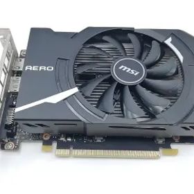 【中古】MSI GeForce GTX 1650 AERO ITX 4G OC GTX1650/4GB(GDDR5)/PCI-E【川崎駅前】保証期間１週間