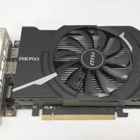 【中古】MSI GeForce GTX 1650 AERO ITX 4G OC GTX1650/4GB(GDDR5)/PCI-E【アリオ倉敷】保証期間１週間