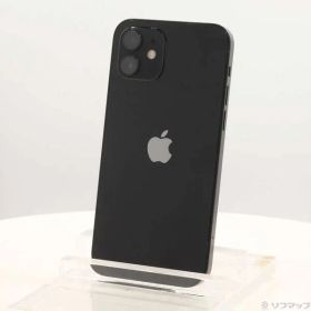 ソフマップ 〔中古品〕 iPhone12 64GB ブラック MGHN3J／A SIMフリー【349】
