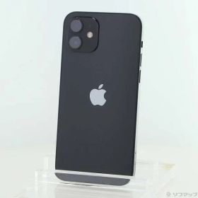 ソフマップ 〔中古品〕 iPhone12 64GB ブラック MGHN3J／A SIMフリー【368】
