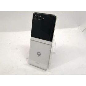 【未使用】MOTOROLA docomo 【SIMフリー】 motorola razr 50d ホワイトマーブル 8GB 256GB M-51E【宇田川】保証期間3ヶ月