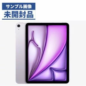 【未使用品】iPad Air 11インチ 第6世代 128GB パープル デモ機 SIMFREE Softbank 【安心30日保証】 本体 白ロム CCコネクト