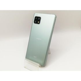 【中古】SHARP au 【SIMロック解除済み】 AQUOS sense5G オリーブシルバー 4GB 64GB SHG03【戸塚】保証期間１ヶ月【ランクB】