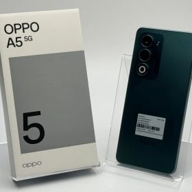 【箱付き中古A】OPPO A5 5G OPG06 グリーン SIMフリー 白ロム