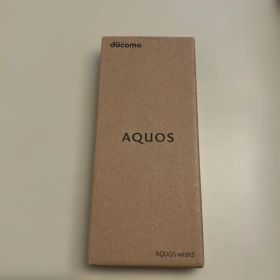 AQUOS wish3 ブラック 64GB docomo