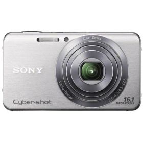 【中古】「非常に良い（無料延長保証）」SONY Cyber-Shot(サイバーショット) W630 (1610万CCD/光学x5) シルバー DSC-W630/S