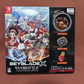 新品 Switch ベイブレードエックス エボバトル レオファングT4-60A