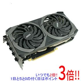 【中古】MSI グラボ GeForce RTX 3060 VENTUS 2X 8G OC PCIExp 8GB
