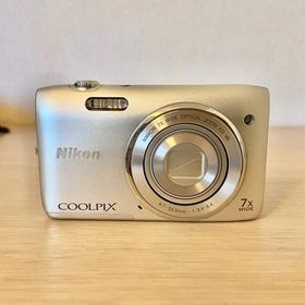 Nikon デジタルカメラ COOLPIX S3500 光学7倍ズーム 有効画素数 2005万画素 クリスタルシルバー S3500SL