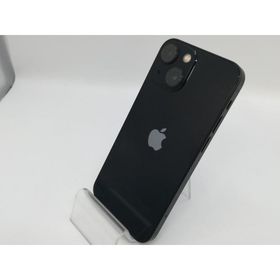 【中古】Apple SoftBank 【SIMフリー】 iPhone 13 mini 128GB ミッドナイト MLJC3J/A【京都】保証期間１ヶ月【ランクC】