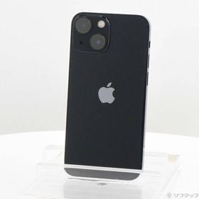 〔中古〕Apple(アップル) iPhone13 mini 128GB ミッドナイト MLJC3J／A SIMフリー〔247-ud〕