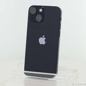 〔中古〕Apple(アップル) iPhone13 mini 128GB ミッドナイト MLJC3J／A SIMフリー〔349-ud〕