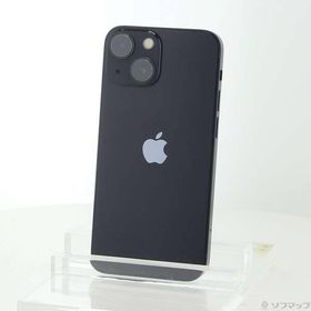 〔中古〕Apple(アップル) iPhone13 mini 128GB ミッドナイト MLJC3J／A SIMフリー〔262-ud〕
