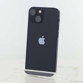 〔中古〕Apple(アップル) iPhone13 mini 128GB ミッドナイト MLJC3J／A SIMフリー〔276-ud〕