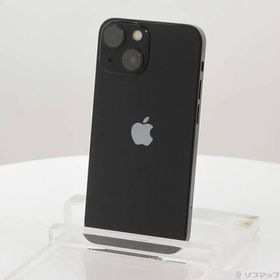 〔中古〕Apple(アップル) iPhone13 mini 128GB ミッドナイト MLJC3J／A SIMフリー〔377-ud〕