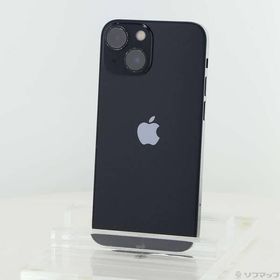 〔中古〕Apple(アップル) iPhone13 mini 128GB ミッドナイト MLJC3J／A SIMフリー〔348-ud〕