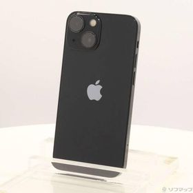 〔中古〕Apple(アップル) iPhone13 mini 128GB ミッドナイト MLJC3J／A SIMフリー〔196-ud〕