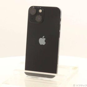 〔中古〕Apple(アップル) iPhone13 mini 128GB ミッドナイト MLJC3J／A SIMフリー〔269-ud〕