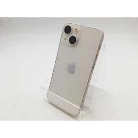 【中古】Apple 国内版 【SIMフリー】 iPhone 13 mini 128GB スターライト MLJE3J/A【柏】保証期間１週間【ランクC】