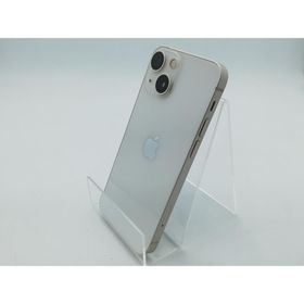 【中古】Apple au 【SIMフリー】 iPhone 13 mini 128GB スターライト MLJE3J/A【柏】保証期間１ヶ月【ランクC】