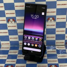 【中古】即日発送可Xperia 5 64GB グレー SO-01M docomo版SIMフリー 美品
