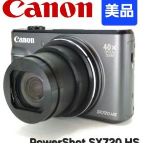【美品】Canon PowerShot SX720 HS ブラック