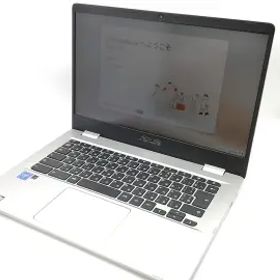 【中古】ASUS Chromebook C423NA C423NA-EB0039 シルバー【Celeron N3350 4G 32G(Flash) WiFi 14LCD】【熊本】保証期間１ヶ月【ランクB】