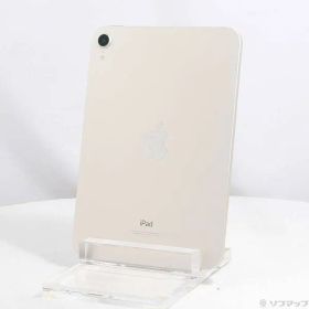 ソフマップ 〔中古品〕 iPad mini 第6世代 64GB スターライト MK7P3J／A Wi-Fi【305】
