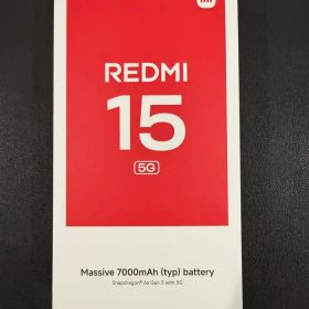 [新品未開封] Redmi 15 5G リップルグリーン SIMフリー