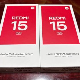 Xiaomi Redmi 15 5G 本体 2台セット