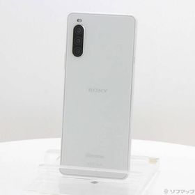 〔中古〕SONY(ソニー) Xperia 10 II 64GB ホワイト SO-41A docomoロック解除SIMフリー〔348-ud〕